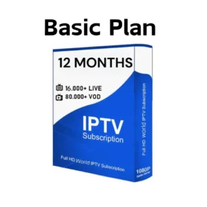 IPTV 12 Month Subscription